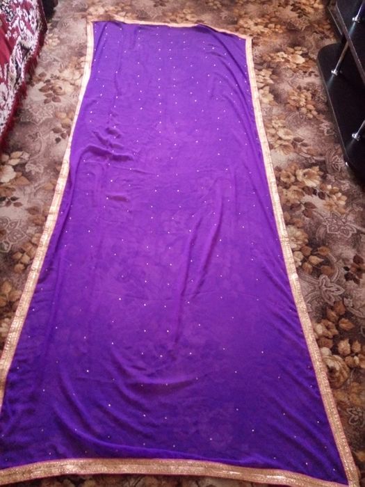 Сарі Індійське жіноче ,дупатта, палантин.