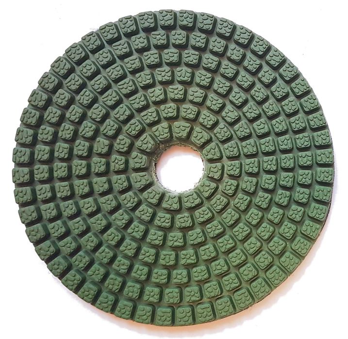 Rzep dysk polerski granit 100MM -  5 Sztuk na mokro