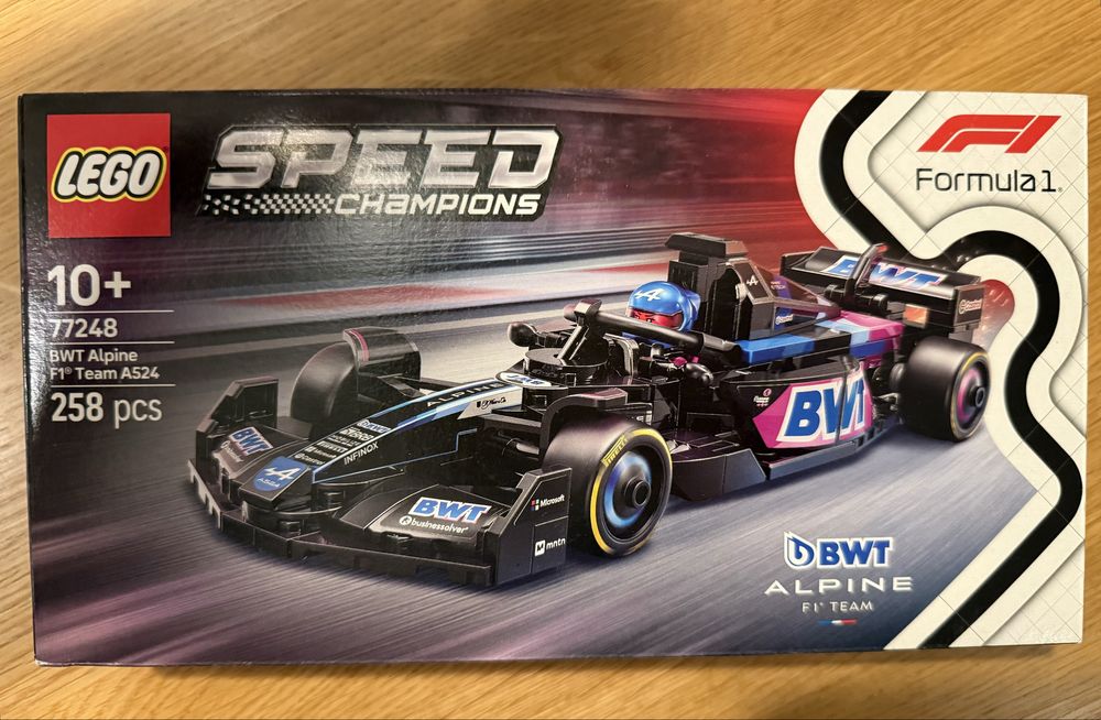 LEGO 77248 Speed Champions Bolid F1 BWT Alpine Team A524