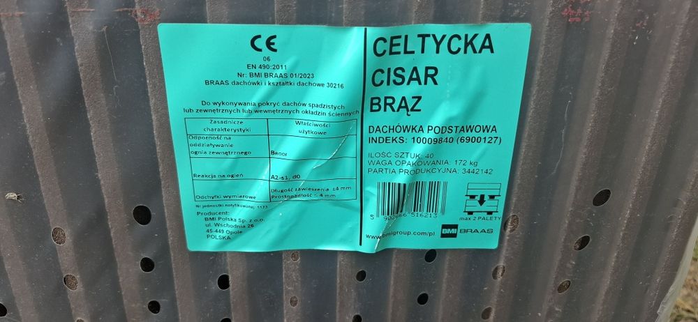 Dachówka Braas Celtycka Cisar Brąz