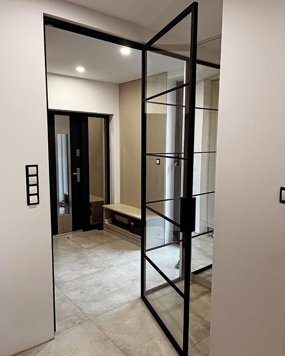 Drzwi ścianki loftowe drzwi szklane loft