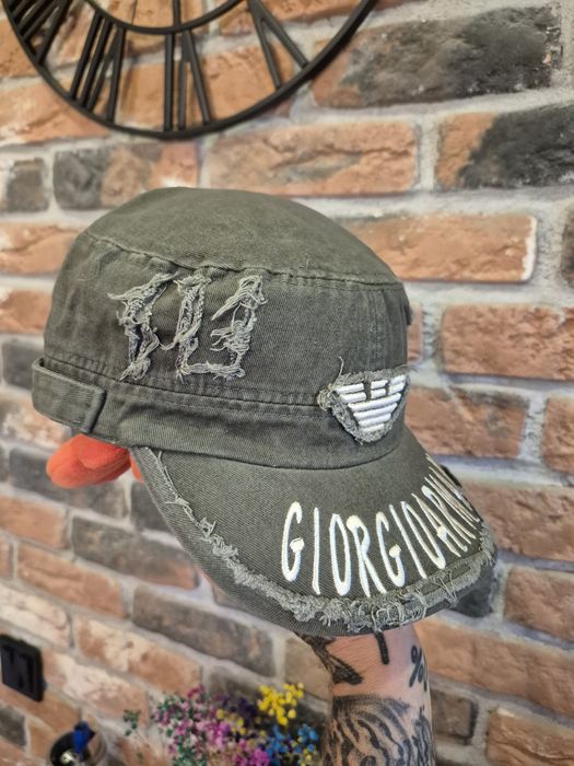 Czapka z daszkiem Giorgio Armani opium y2k vintage retro