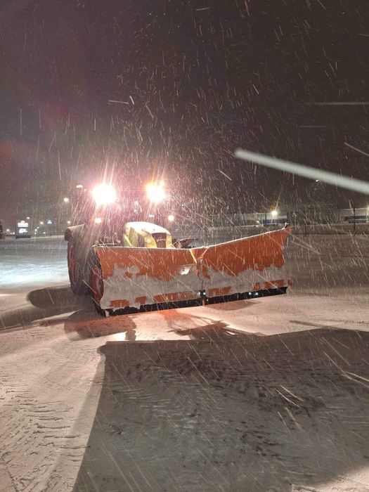 Odśnieżanie wywóz masy śniegowej