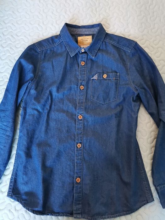 Camisa de ganga 11-12anos