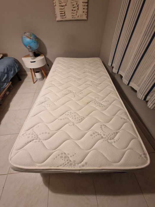 Cama e colchao 100x200