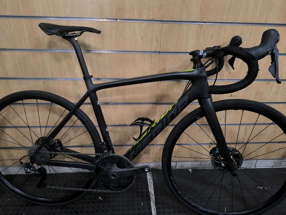 Bicicleta Merida scultura carbono disc