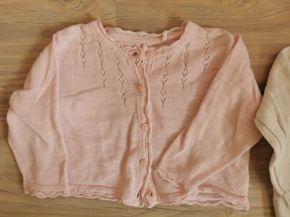 Zestaw sweter sweterek Next i Reserved r. 62