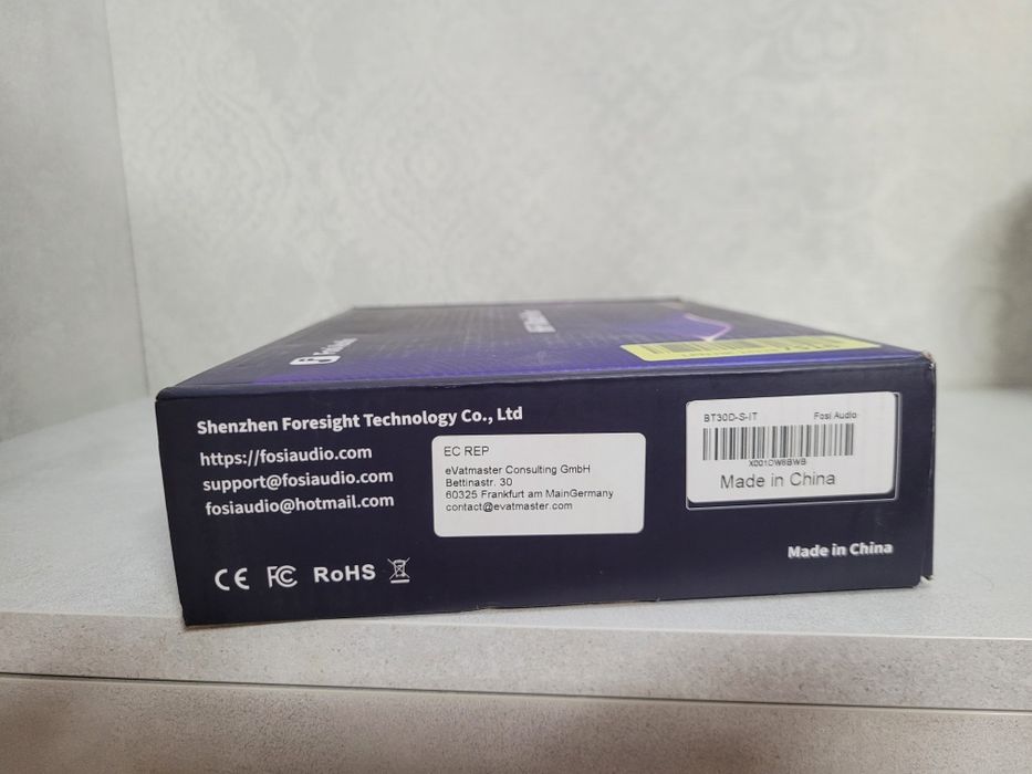 Аудіопідсилювач Fosi BT30D 2.1CH Bluetooth 5.0