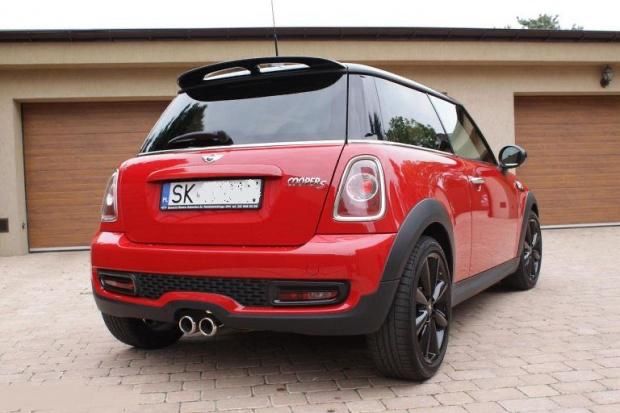 LIP SPOILER AILERON PALA ABA LAMINA LÁBIO AVENTAL RABETA MINI R56 ONE D COOPER S JOHN COOPER WORKS JCW