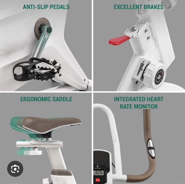 Rower stacjonarny  Aeris exercise bike. Masa zamachowa 18kg