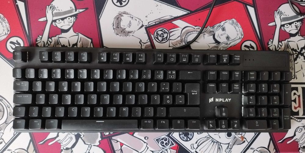 Teclado Gaming NPLAY Conquer 2.0 (Mecânico - Português - Preto)