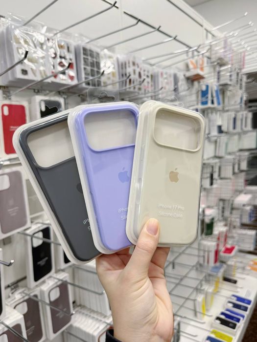 Силіконовий чохол айфон silicone case iPhone 17 Pro Max / 17 про макс