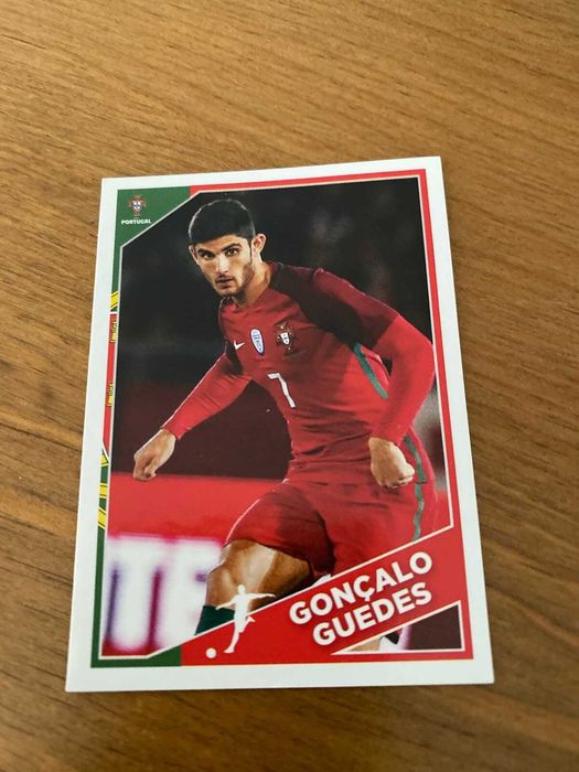 Fome De Vencer- Panini - Goncalo Guedes - Valencia - Sticker #79