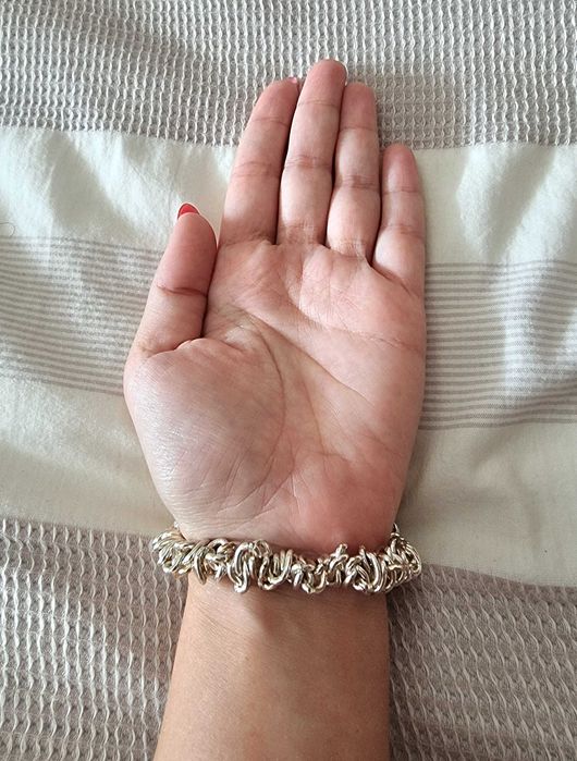 Pulseira prateada