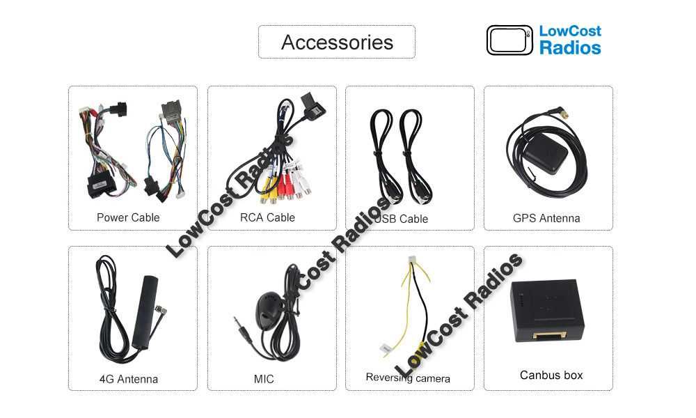Auto Rádio 9' FORD FIESTA | GPS ANDROID Bluetooth USB APPS WIFI | CARPLAY • ANDROID AUTO