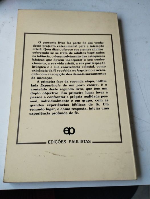 Livro "Caminho de Emaús 2 - Experiência de um Povo Crente"