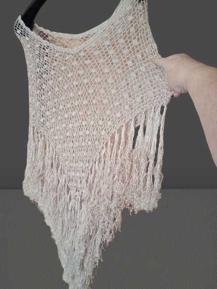 peleryna ponczo narzutka