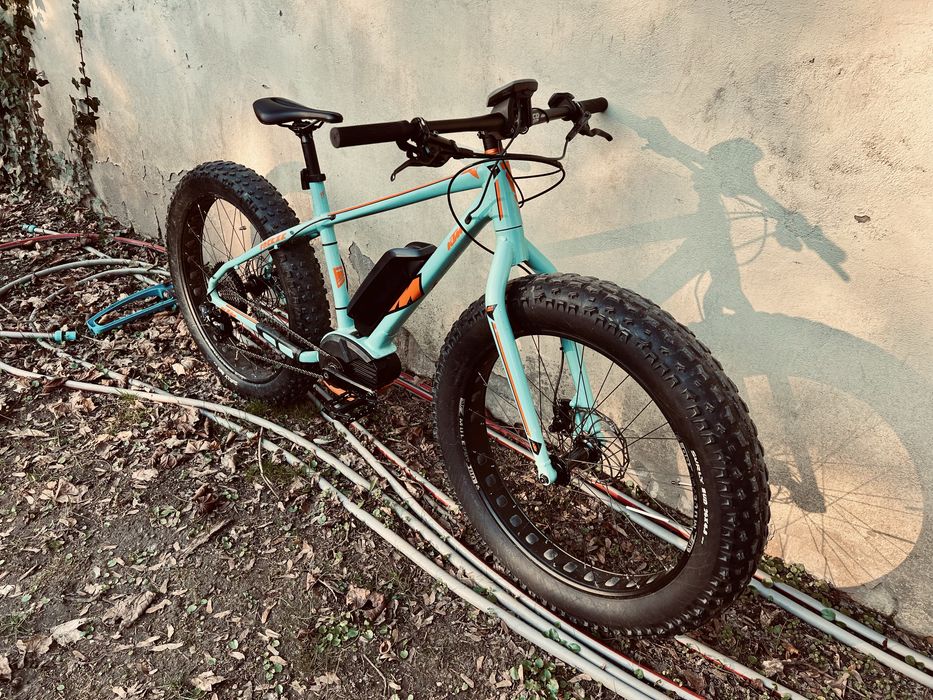 Unikatowy Fatbike KTM Macina Freeze Bosch Performance CX MonkeyLink