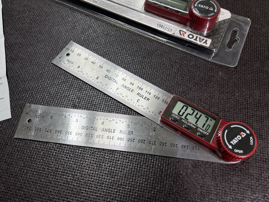 Электронный угломер 200 мм YATO Нержавеющая сталь