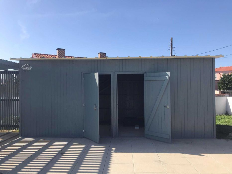 abrigo de jardim - Madeira&Conforto - cmb.17