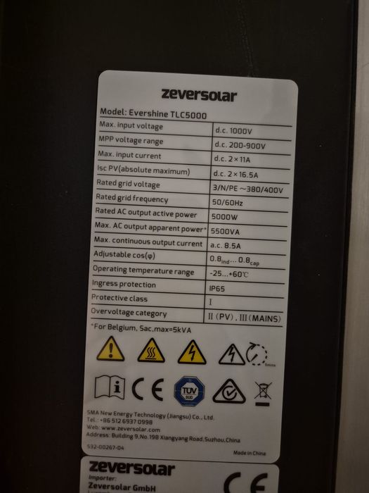 Falownik Zeversollar 500