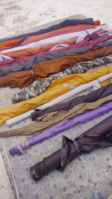 Тканина підкладочна сінтепонн шткчнне хутро залишки від виробництва