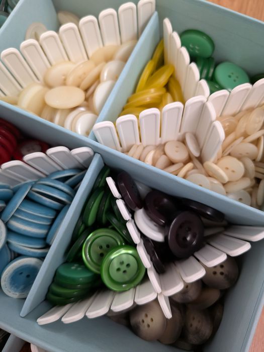 Botões variados várias cores