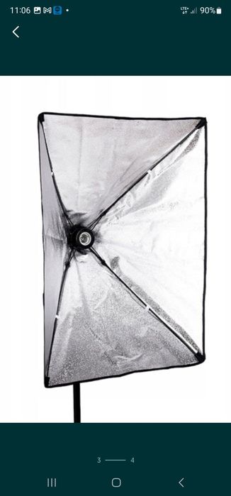 Softbox lampa fotograficzna do zdjęć że statywem