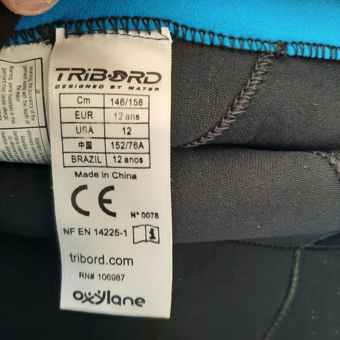 Fato mergulho neoprene criança