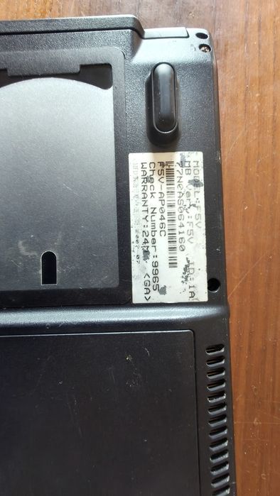 Portátil ASUS F5v