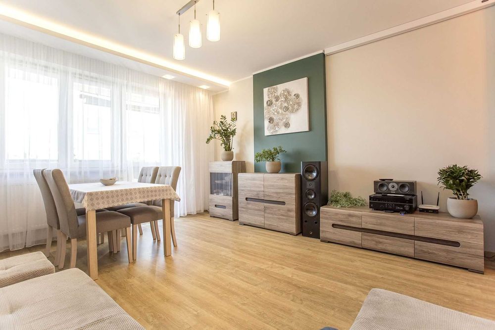 2 pokoje | 57 m² | garaż podziemny | loggia | Wygoda