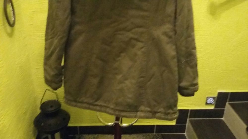 Kurtka parka khaki/oliwka 34 (XS)