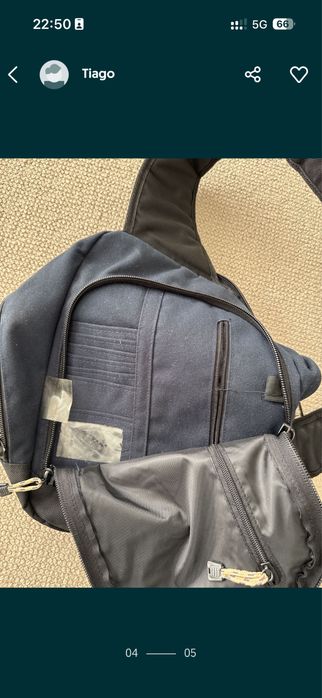 Mochila Faconable cor azul