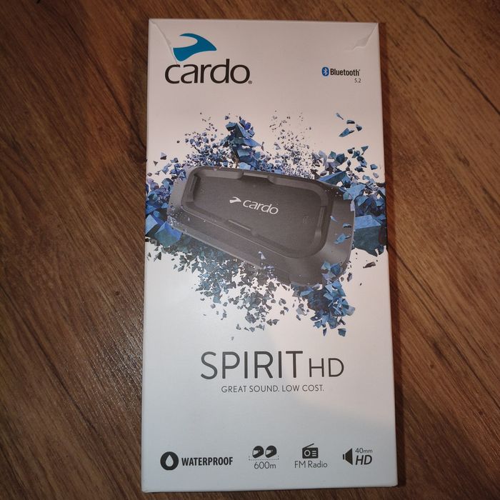 Intercom Cardo spirit HD bluetooth nowy  motocyklowy
