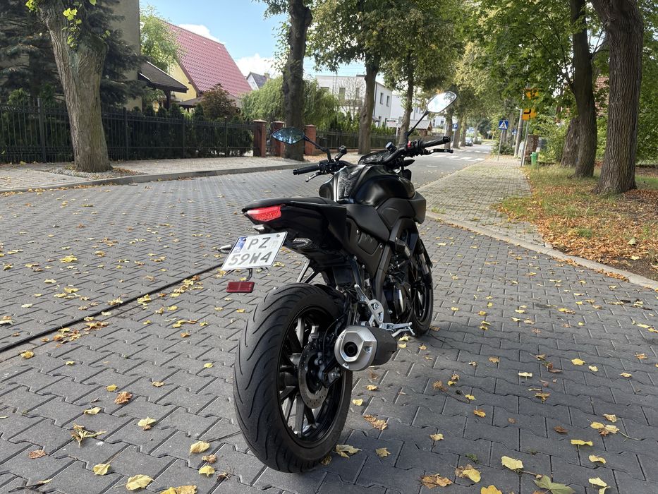 Yamaha MT 125 ABS 2023 rok kat. A1/B 12000 km przebiegu