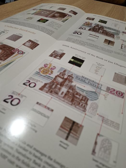 Folder - 600.rocznica urodzin Jana Długosza - 2 szt.