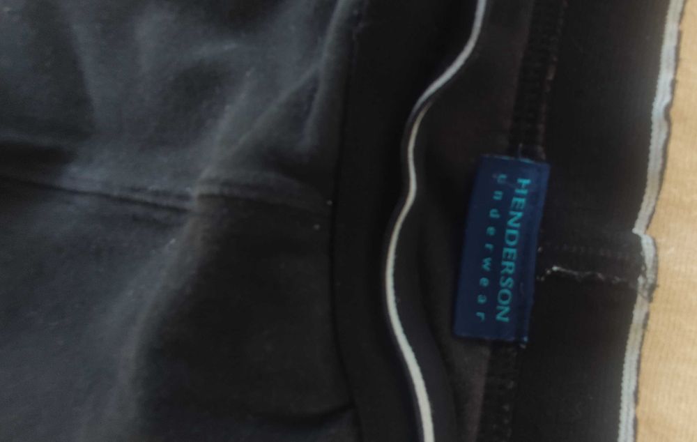 Męskie czarne bokserki małe