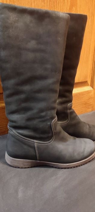 Чоботи ECCO зима жіночі високі 39 р.