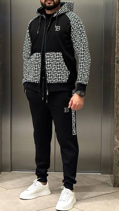 Armani emporio костюм спортивный с золотом оригинал черный штаны кофта