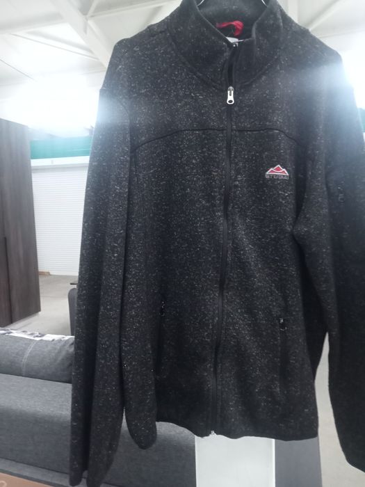 Чоловіча тепла кофта на  блискавці, велика.
