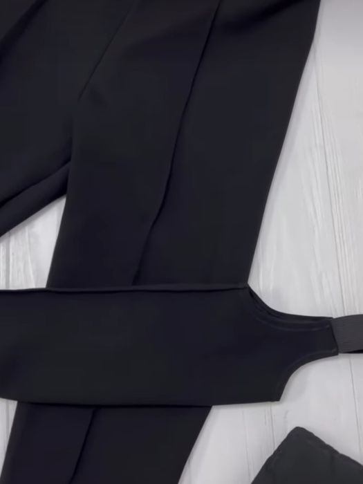 Легінси зі строчкою з утепленням жіночі