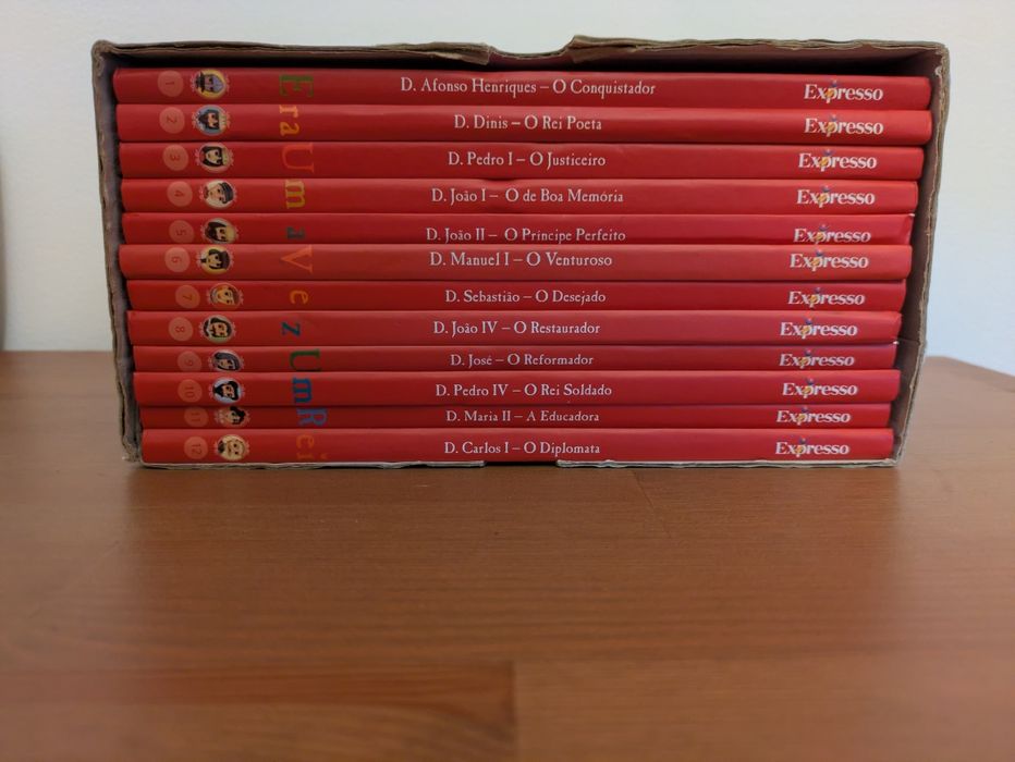 C Coleção Completa Expresso "Era uma vez um Rei…" Books + CDs