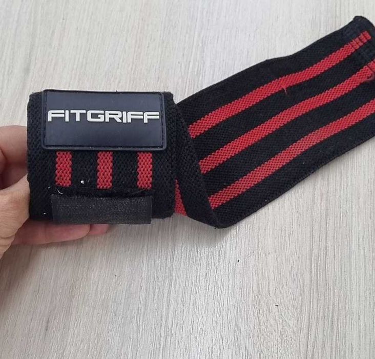 Комплект Бандаж Fitgriff для фитнеса,силовых тренировок,бодибилдинга