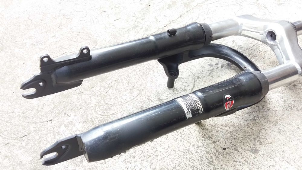 Amortyzator BMX 20" 24" 27.5"  kółka boczne uniwersalne