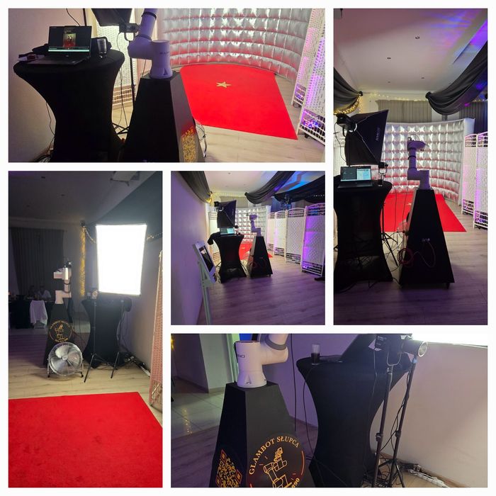 Glambot, ramię robota, slow motion