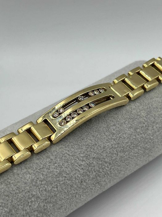 Bransoletka Złota z brylantami 14k 57.96g