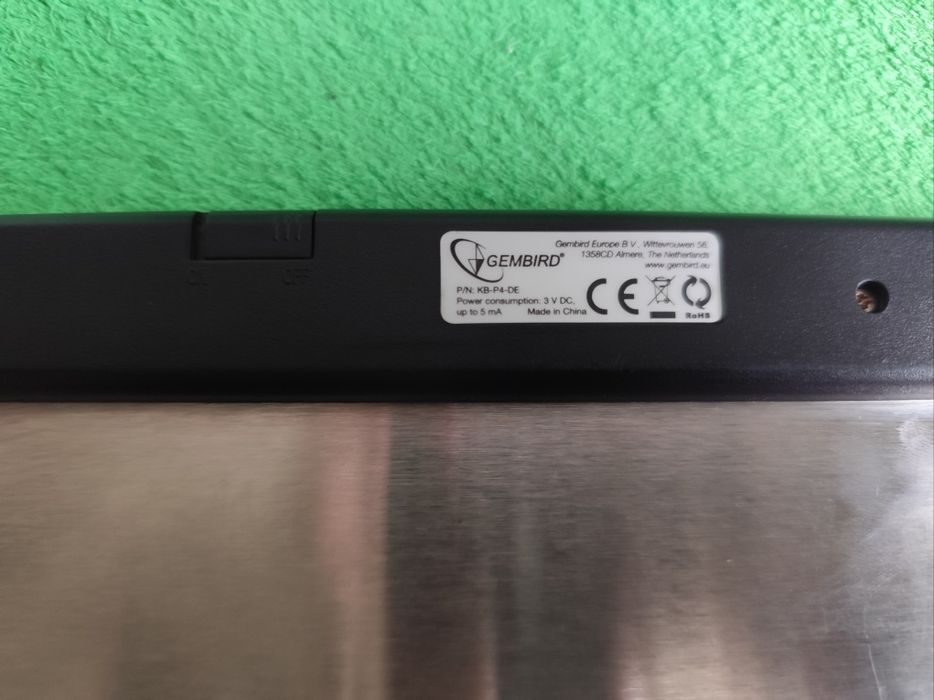 Бездротова клавіатура Gembird