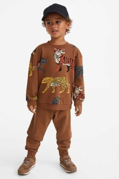 H&M Комплект-двойка с махровой нитью внутри 6-7 лет б/у
