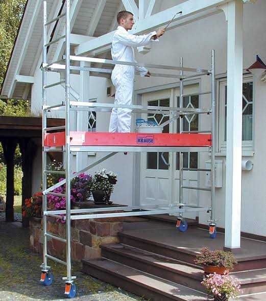 Wynajem lekkie rusztowania KRAUSE - jezdne, przejezdne - ProTec, Stabilio