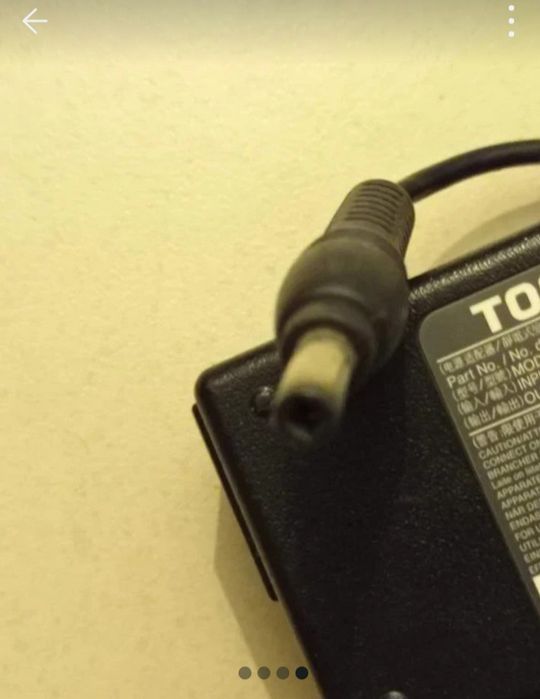 Carregador alimentador Toshiba 19V PA-1750-09